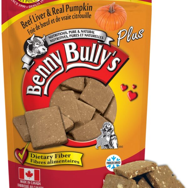 Benny Bully's Gâteries Pour Chien - Foie De Boeuf Plus Citrouille 58g