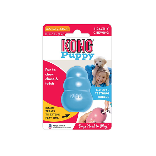 Kong - Puppy | Jouet pour chiot - Rose ou Bleu