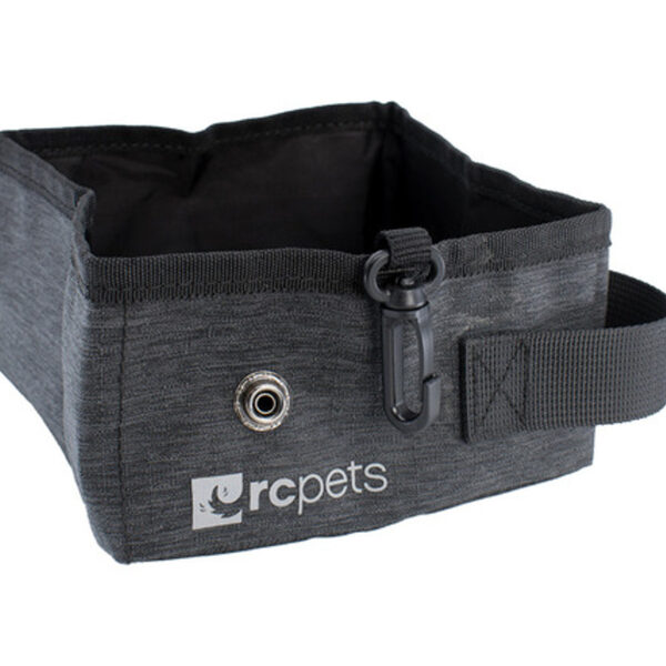 Rc Pets - Bol pliable | On the go - Gris/noir