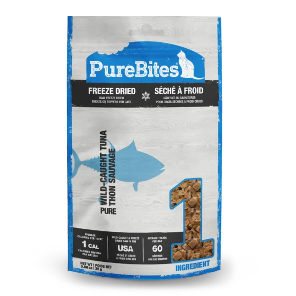 PureBites - Gâteries séchées à froid pour pour chat | Thon sauvage
