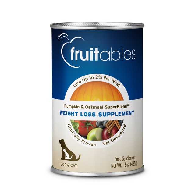 Fruitables - Conserve purée de citrouille | Supplément minceur - Chat et chien - 425g