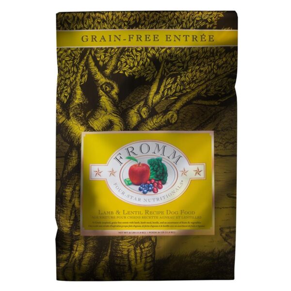 Fromm Four star nourriture pour chien agneau et lentilles