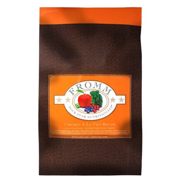 Fromm Four star nourriture pour chien avec grains Poulet à la veg