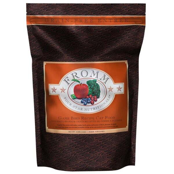 Fromm Four star pour chat sans grains Gibier à plumes