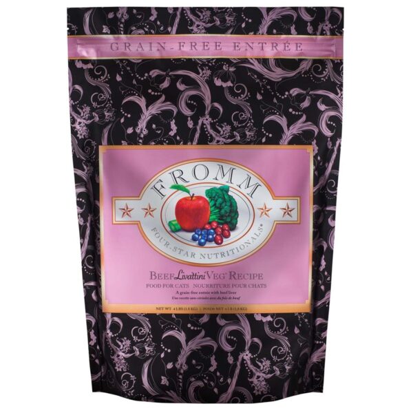 Fromm Four star pour chat sans grains boeuf Liva'ttini