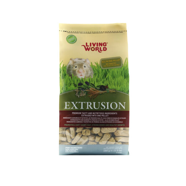 Living world nourriture extrusion pour hamster 1.5lbs