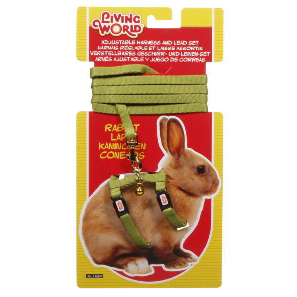 Living World - Harnais et laisse pour lapin