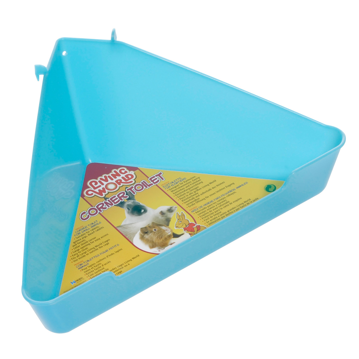 Living World - Litière en coin pour cages | Petit animaux – Image 2