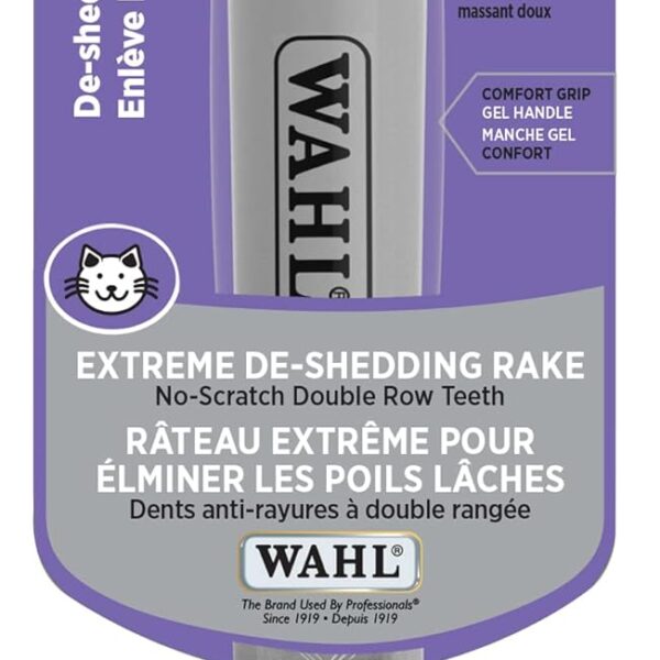 Wahl - Rateau pour la mue anti-rayures | Chat