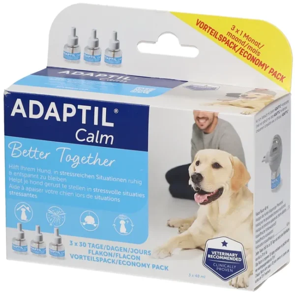 ADAPTIL Calm Recharge de diffuseur pqt de 3 | Chien