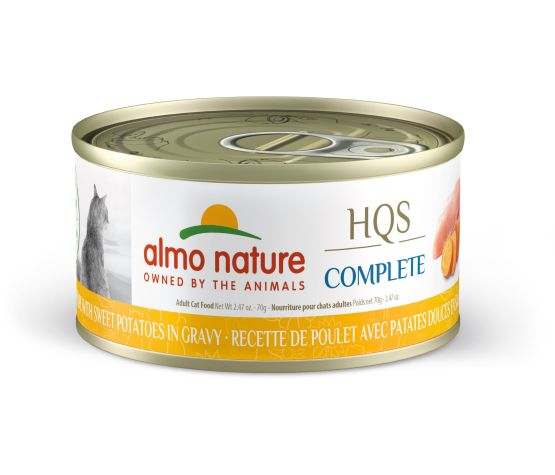 Almo nature HQS complete pour chat en sauce | Caisse de 12 x 70g