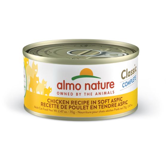 Almo nature classic complete chat aspic | caisse de 12 x 70g