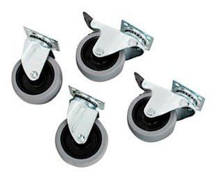 Bergamo - Paquet de 4 roues pour transporteur Bracco