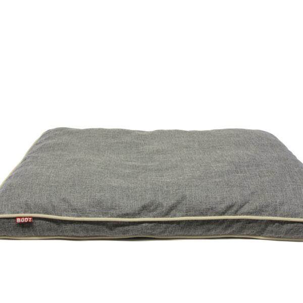 Bud'z Lit Plat De Style Coussin, Deluxe Gris