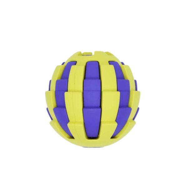 Bud'z Jouet En Caoutchouc Pour Chien, Astro Avec Cachette à Gâteries 3" Jaune