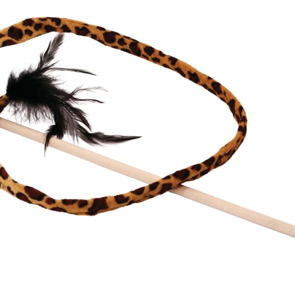 Bud'z Jouet Pour Chat - Serpentin 114cm Sur Bâton 42cm, Girafe