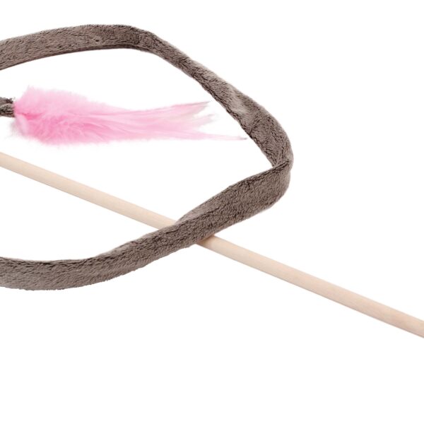 Bud'z Jouet Pour Chat - Serpentin 114cm Sur Bâton 42cm, éléphant