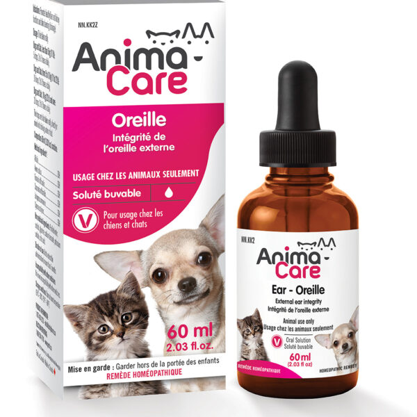 Anima Care - Solution orale | Oreille / Intégrité de l'oreille externe 60ml