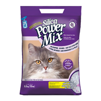 Catit Silica Power Mix Cristaux de silice - sac de 6,8 kg (15 lb) Chat