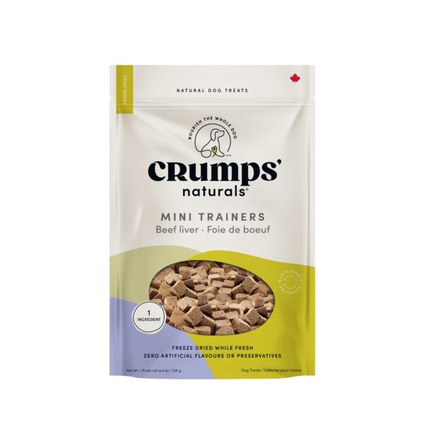 Crumps' Naturals, Mini-bouchées D'entrainement Pour Chien, Foie De Boeuf