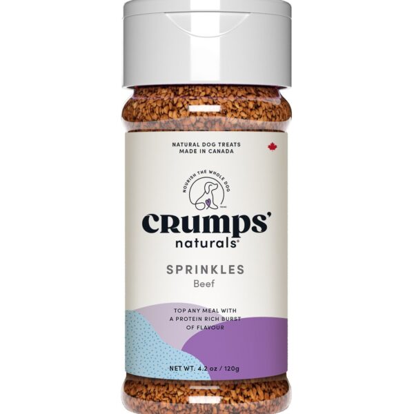 Crumps' Naturals Gâteries Pour Chien, Flocons De Boeuf à Saupoudrer 120g