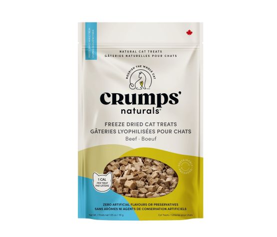 Crumps' Naturals Gâteries Pour Chat - Boeuf Lyophilisé | 30g