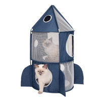 Catit Château de Vesper - 50 x 50 x 90 cm (19,6 po x 19,6 po x 35,4 po)