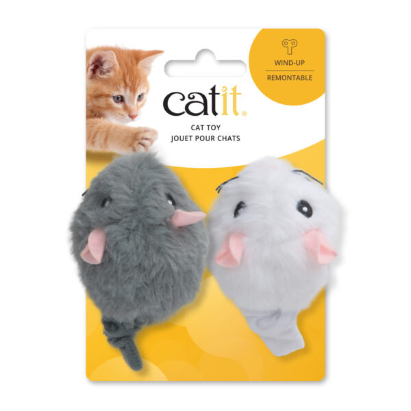 Catit - Jouet pour chats | Souris - Paquet de 2