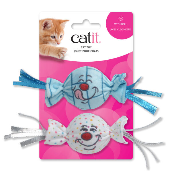 Catit - Jouet pour chats | Bonbons avec grelot - Paquet de 2