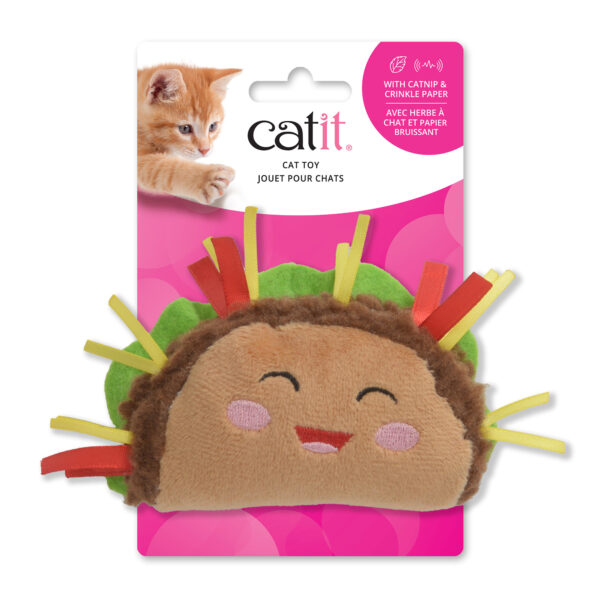 Catit - Jouet pour chats | Taco en peluche