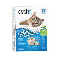 Catit Litière agglomérante avec Cosses de pois pour chats Go Natural! | Multi-chats