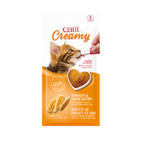 Catit Friandises crémeuses à lécher pour chats - Paquet de 5 x 15g