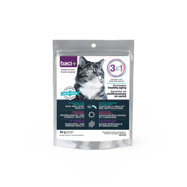 Baci + 3 en 1 pour chat - Vieillir en santé 50g