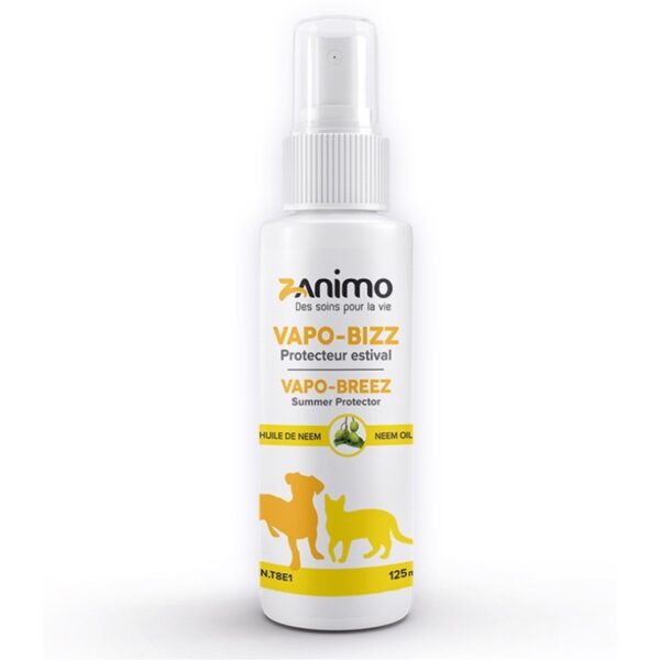 Zanimo - Vapo-Bizz | Protecteur estival | Chien et chat - 125ml