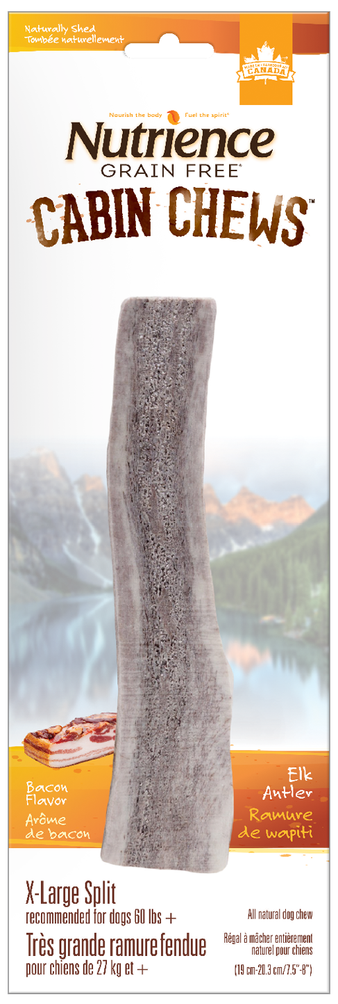 Nutrience - Bois de cervidés coupé | Ramure de wapiti - Moyen Spécial des Fêtes