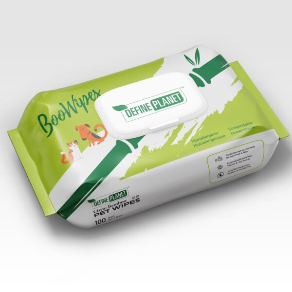 Define Planet "boowipes" - Lingettes tout usage en fibre de bambou - Citron