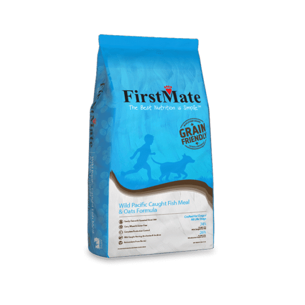 First Mate - Nourriture pour chien | Poisson du Pacifique et avoine - Grain Friendly