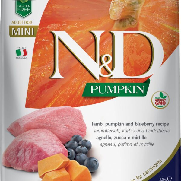 Farmina N&D Citrouille pour chien Agneau & bleuets