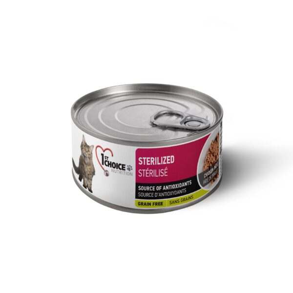1st choice conserve pâté chat stérilisé 156g
