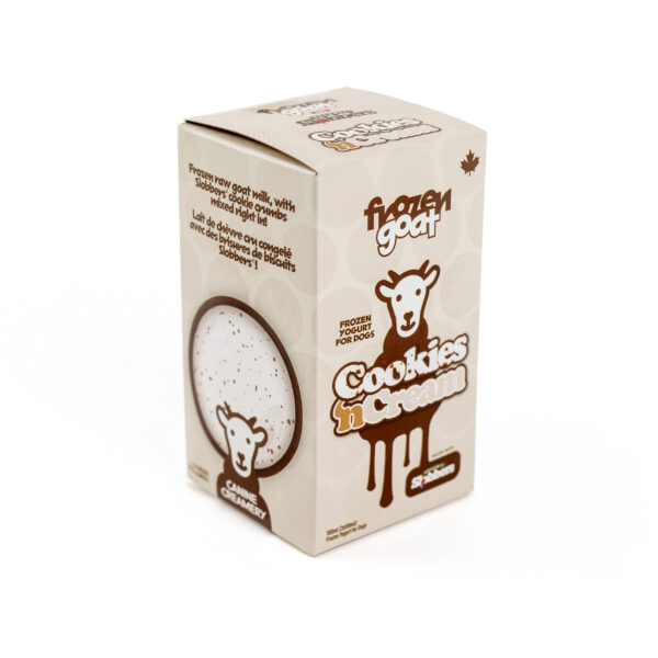 Big Country Raw - Yogourt de lait de chèvre glacé | Biscuit et crème - 300 ml