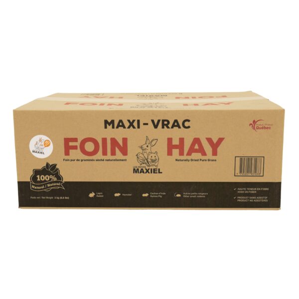 Les Petits Maxiel - Boite à foin maxi vrac 3 Kg