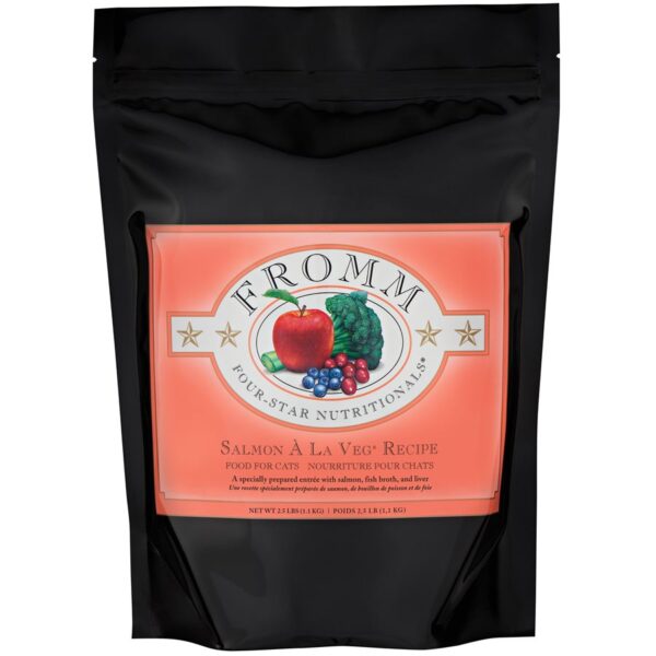 Fromm Four star avec grains pour chat Saumon à la veg
