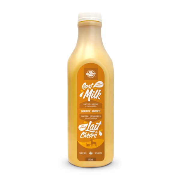 Big Country Raw - Lait de chèvre cru | Immunité (orange) 975ml