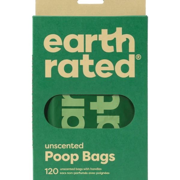 Earth Rated - Sacs de ramassage à poignées | 120 sacs
