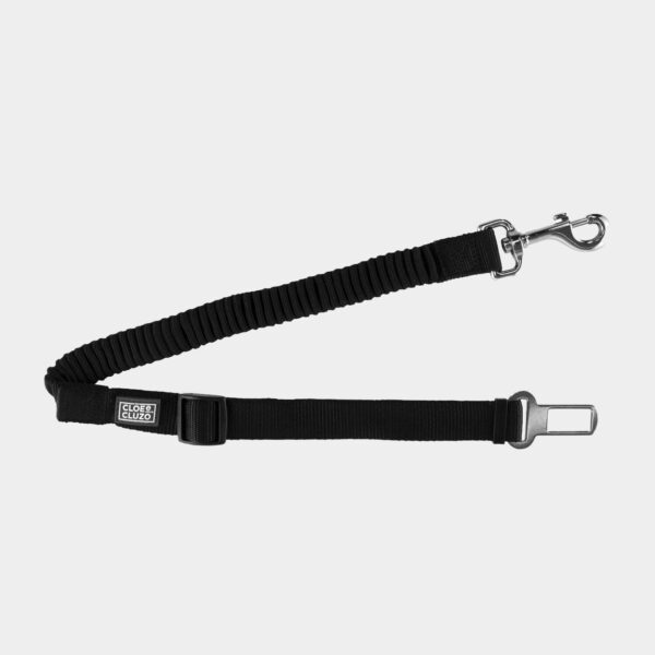 Cloe e Cluzo - Attache élastique pour ceinture de sécurité | Noir