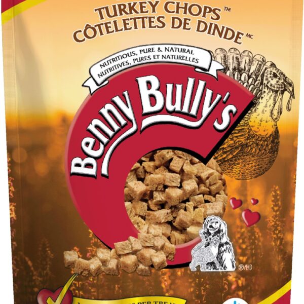 Benny Bully’s | Gâteries lyophilisées pour chien & chat | Côtelettes de dinde - 20 gr