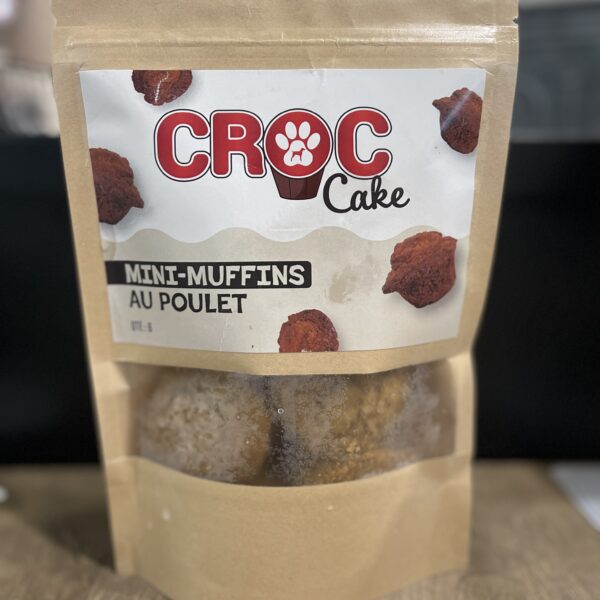 Croc Cake |  Mini-muffin pour chien