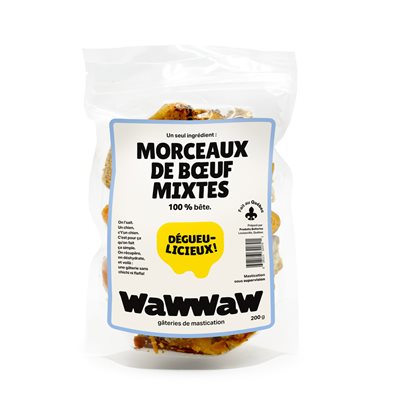 Wawwaw | Bouchées de boeuf méli-mélo en sac