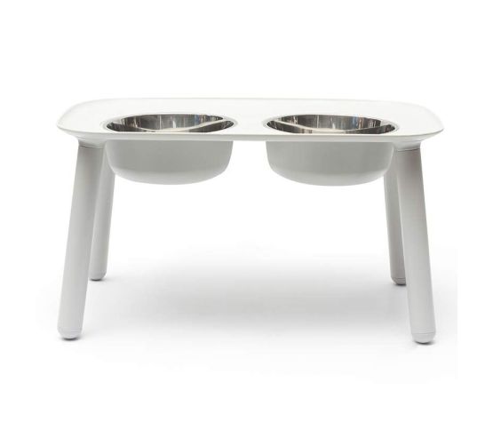 Messy Mutts - Bol double surélevé avec pattes ajustables