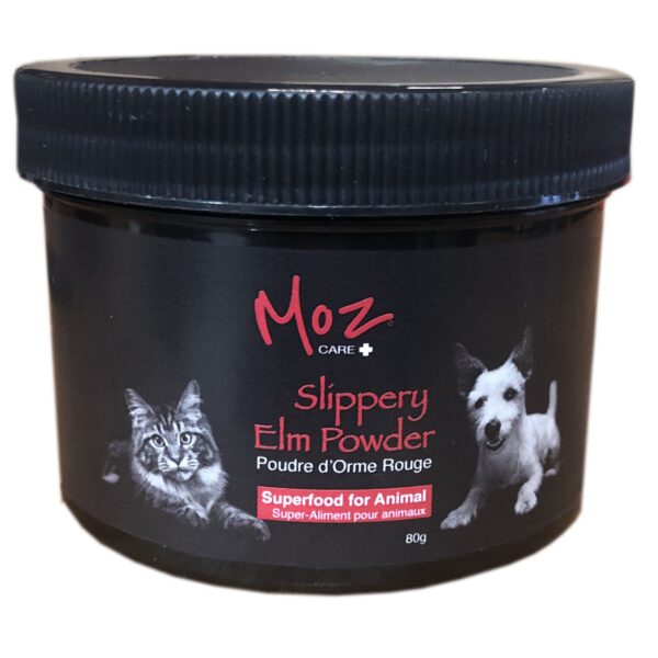 Moz Pet Super-aliment Pour Animaux - Poudre D'orme Rouge 80g